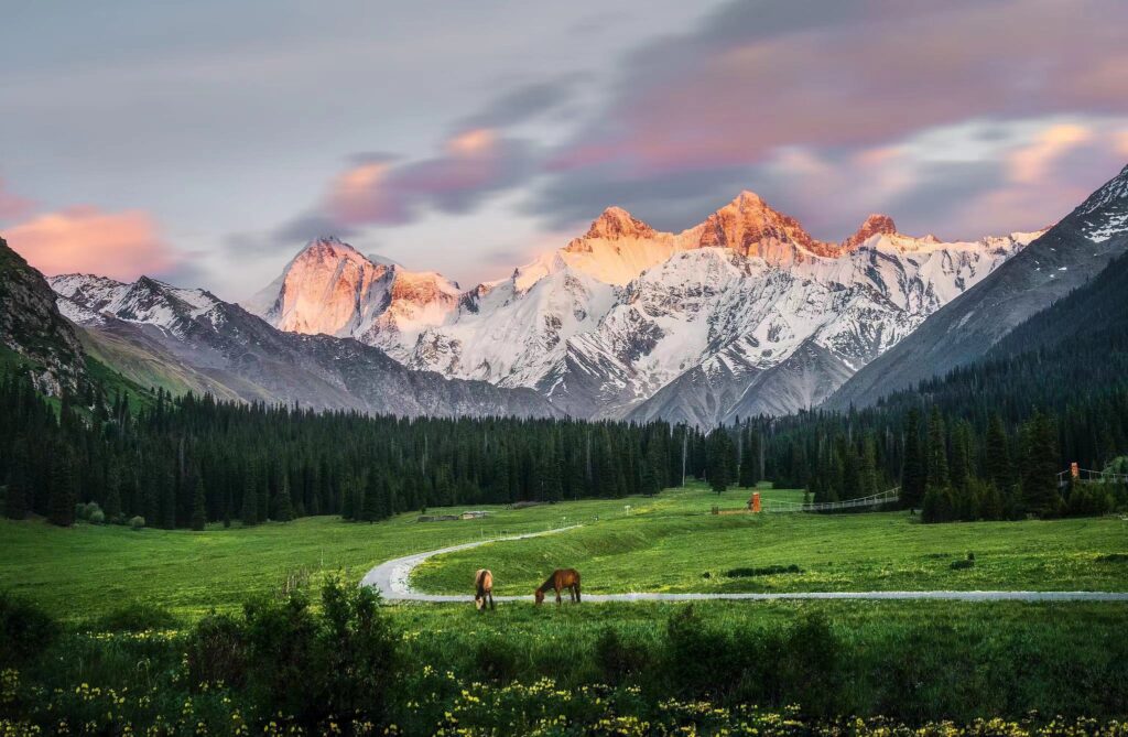 City view of Xinjiang